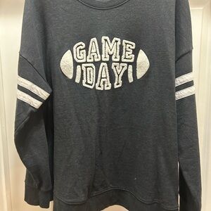 Lane Bryant Charcoal Knit Top